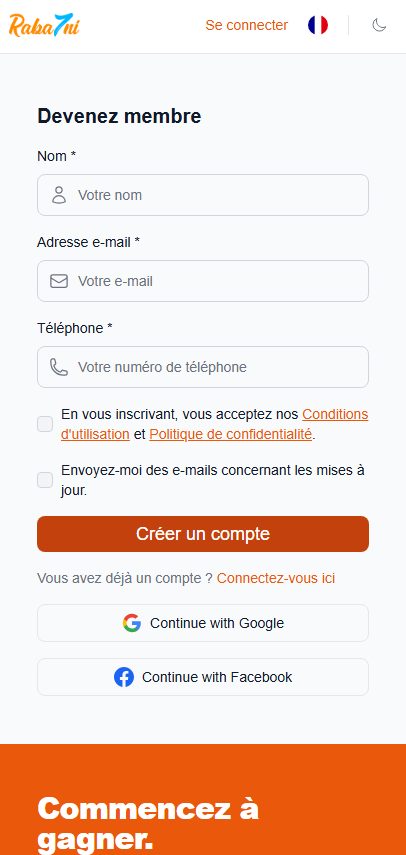 Étape 2